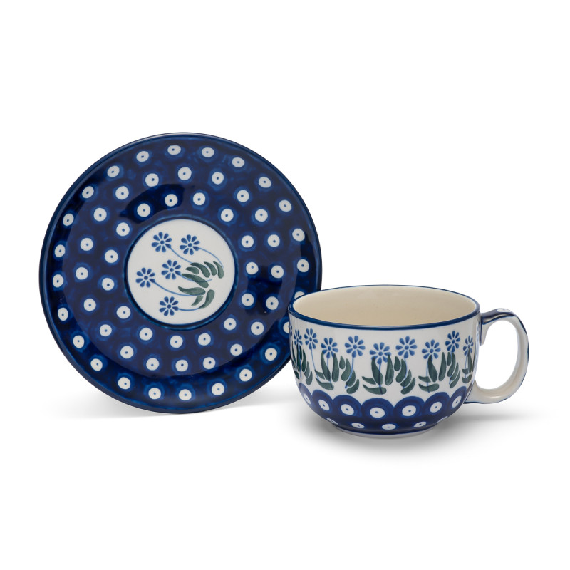 Filiżanka ze spodkiem 350ml