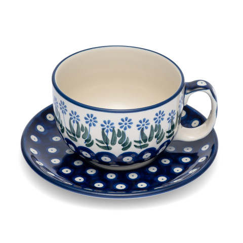 Filiżanka ze spodkiem 350ml