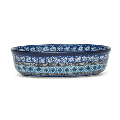 Zapiekanka owalna 21/14cm Ceramika Artystyczna Bolesławiec