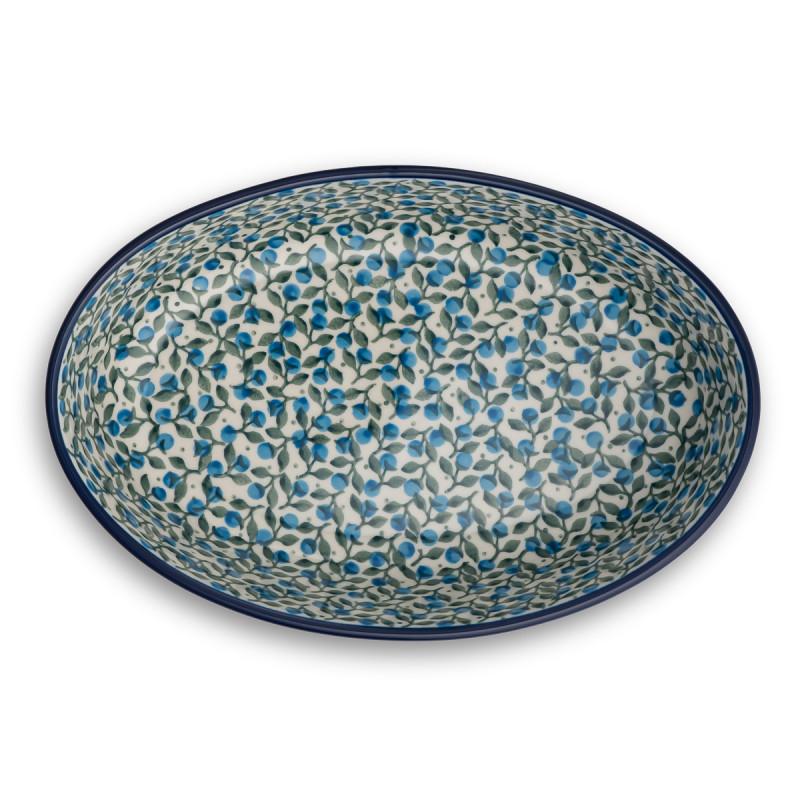 Zapiekanka owalna 24/16cm Ceramika Artystyczna Bolesławiec