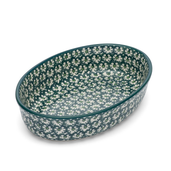 Zapiekanka owalna 27/19,5cm Ceramika Artystyczna Bolesławiec