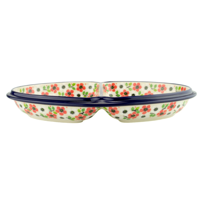 Divided serving dish