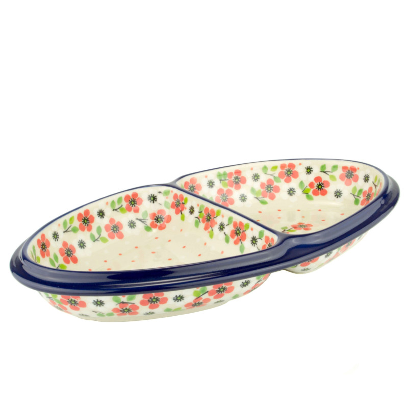 Divided serving dish
