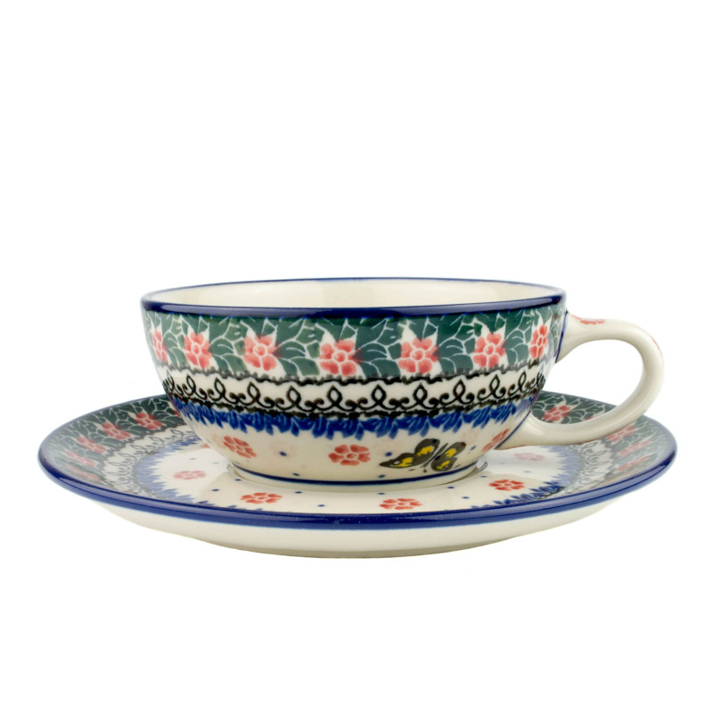 Cup and saucer 0.35l