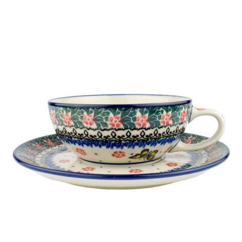 Cup and saucer 0.35l