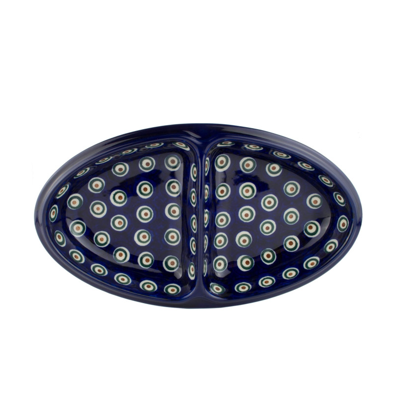 Divided serving dish