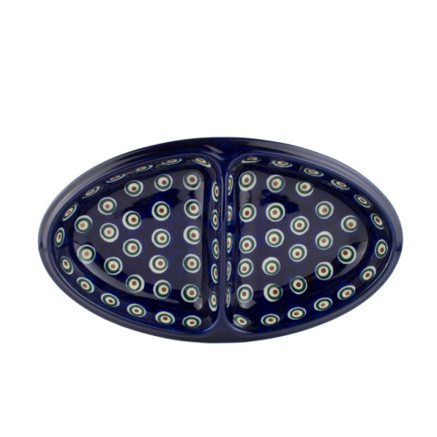 Divided serving dish