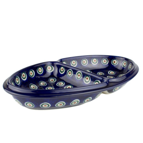 Divided serving dish