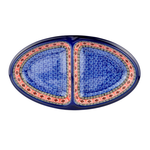 Divided serving dish