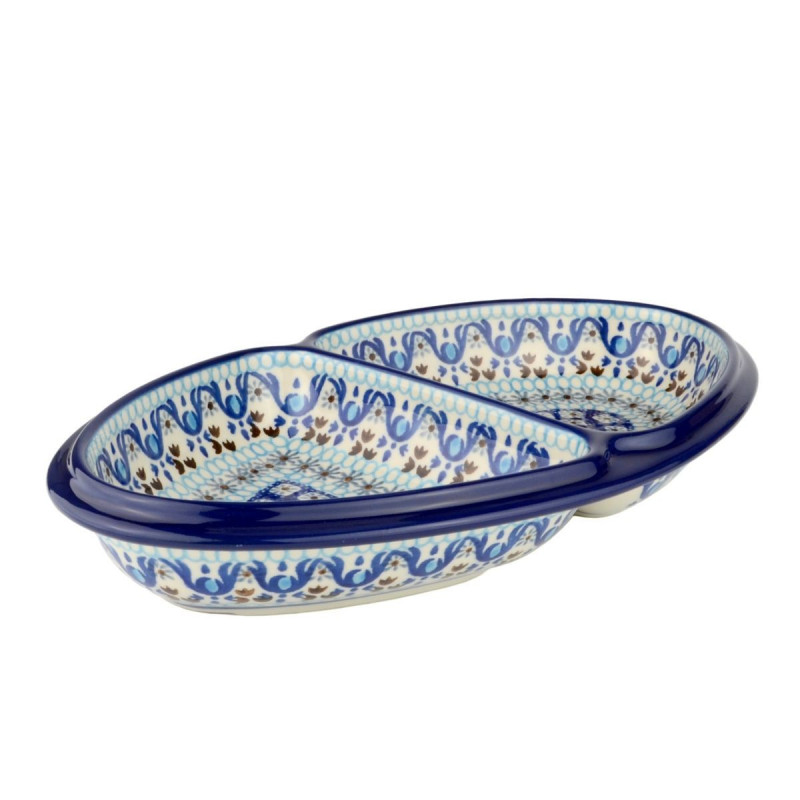 Divided serving dish