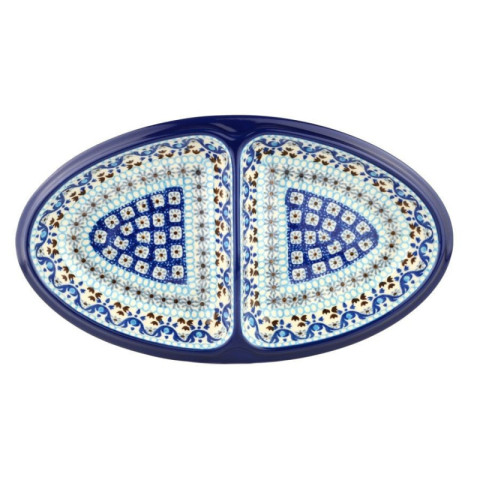 Divided serving dish