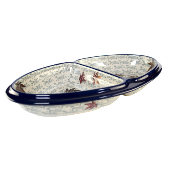 Divided serving dish