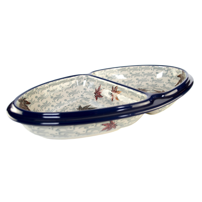 Divided serving dish