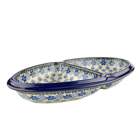 Divided serving dish