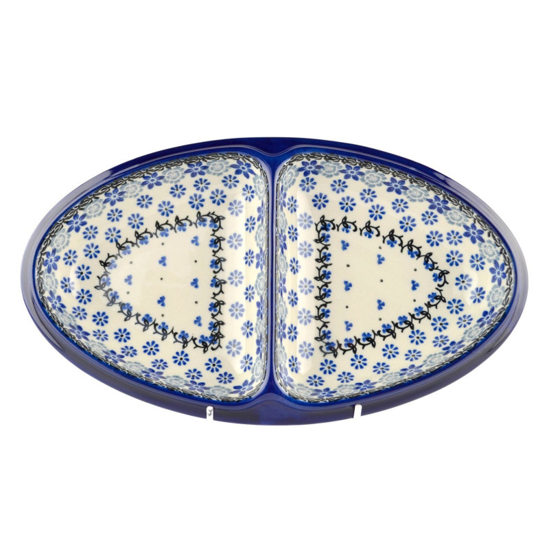 Divided serving dish