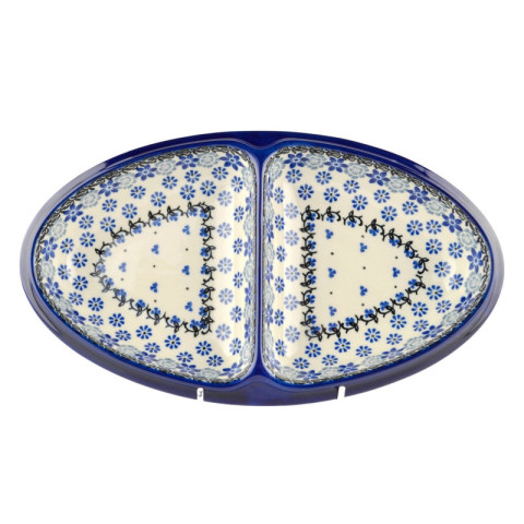 Divided serving dish