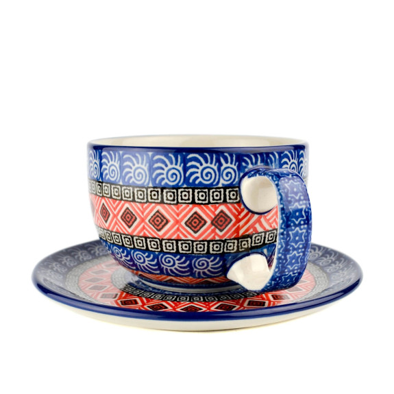 Cup and saucer 0.35l 2